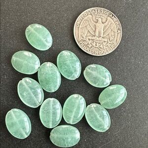 Vintage Green Aventurine Loose Beads Bundle